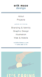 Mobile Screenshot of erikmace.com